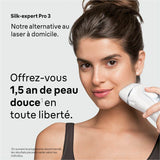 Épilateur a lumiere pulsée - BRAUN - IPL PL3020 - 300 000 flashs - Blanc