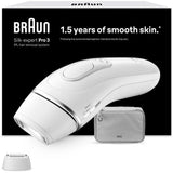 Épilateur a lumiere pulsée - BRAUN - IPL PL3020 - 300 000 flashs - Blanc