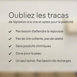 Épilateur électrique sans fil - BRAUN - SILK EPIL 5-000 - Étanche - 2 vitesses - Rose / Blanc