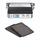 Grill multifonctions - BRAUN - Multi Grill 9 - 2000 W - 3 positions de chauffe - Noir / Acier