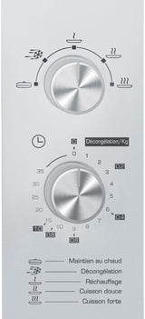 Micro-ondes - BRANDT - SM2802S - Silver - 28 L - 900 W