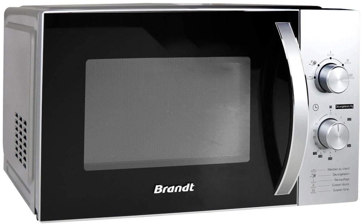 Micro-ondes - BRANDT - SM2802S - Silver - 28 L - 900 W