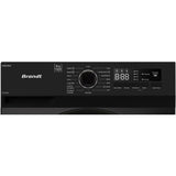 Lave-linge hublot BRANDT WFB383QN - 8 kg - Induction - L60 cm - Classe A - 1400 trs/min - Noir