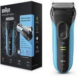 Rasoir Èlectrique BRAUN Series 3 ProSkin 3040s Wet & Dry rechargeable - Bleu