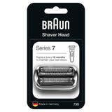 Tete de Rechange - BRAUN - 73S - Pour rasoir Èlectrique Series 7 - ArgentÈ