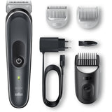 Braun Body Groomer 5 BG5340 Tondeuse Pour Le Corps, Avec Sabot Pour Zones Sensibles, Gris/Blanc