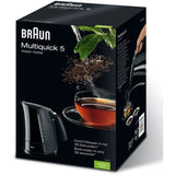 Bouilloire électrique BRAUN Multiquick 5 - 1,6 L - Noir - Systeme d'ébullition rapide