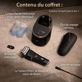 Rasoir Èlectrique BRAUN - SÈries 9 PRO+ 9560cc - 5 …lÈments De Rasage, Tondeuse De PrÈcision IntÈgrÈe, Station SmartCare, …tanche