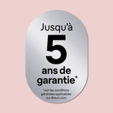 Épilateur électrique - BRAUN - SILK EPIL 7 SE 7-000 - 2 vitesses - Sans fil - 40 min - Blanc / Rose