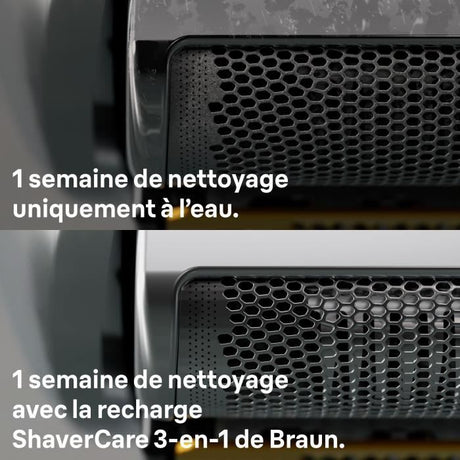 Cartouche de nettoyage - BRAUN - CCR8-LOTION 3in1 ShaverCare - Pour station SmartCare - Pack de 8