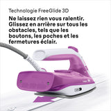 Fer vapeur - BRAUN - FI3124PU Freestyle 3 - Puissance 2400 W - Semelle SuperCéramic - Réservoir d'eau 270 ml - Auto-nettoyant