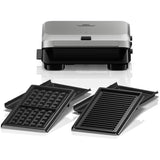 Grill - BRAUN - Sandwich Maker 5 SM5005 - 800 W - Inox / Noir