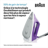 Centrale vapeur CareStyle 1 - BRAUN - IS1014VI - 6 bar - 1,5 L - Violet / Blanc