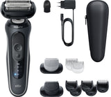 Rasoir électrique BRAUN Series 6 - Noir - Autonomie 60 minutes - Charge rapide 5 minutes