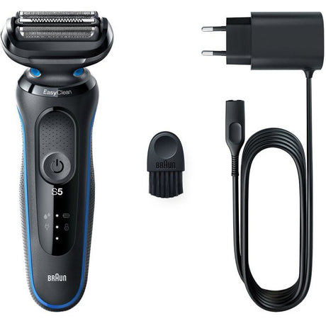 Rasoir électrique BRAUN Series 6 - Noir - Autonomie 60 minutes - Charge rapide 5 minutes