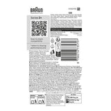 Tete de rasoir BRAUN Series 3+ - 2 grilles - Peigne MicroComb - 100 % fabriqué en Allemagne