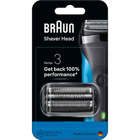 Tete de rasoir BRAUN Series 3 - 2 grilles - 100 % fabriqué en Allemagne