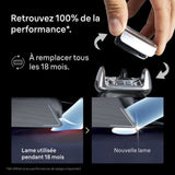 Tete de rasoir BRAUN Series 8 - 4+1 éléments - 100 % fabriqué en Allemagne