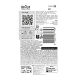 Tete de rasoir BRAUN Series 8 - 4+1 éléments - 100 % fabriqué en Allemagne