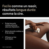 Épilateur électrique - BRAUN - SES9-030 3D - 2 modes - 50 min - Étanche - Blanc / Or