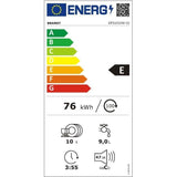 Lave-vaisselle pose libre BRANDT DFS1010W - 10 couverts - Induction - L45cm - 47dB - Blanc
