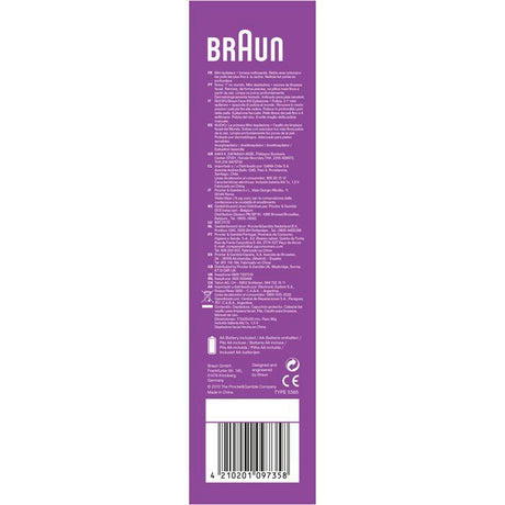 Braun FaceSpa 810 Épilateur Électrique Femme Visage et Épilation, Brosse Nettoyante, Pour Épilation et Nettoyage Du Visage