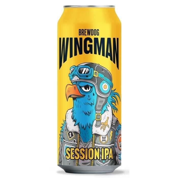 Biere Brewdog Wingman Session IPA - Canettes 24 x 50 cl - 4,3°