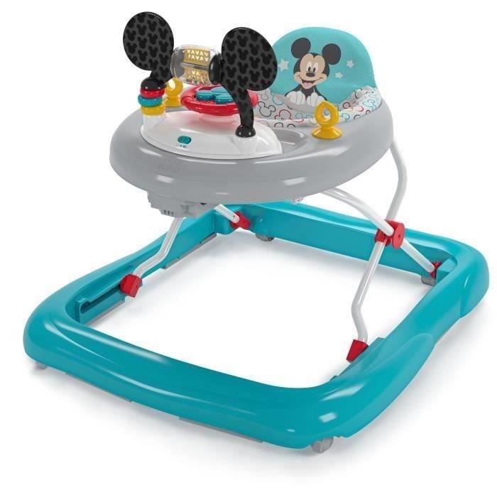 DISNEY BABY Evolutionary Walker - Mickey My Best Friend, Music and Lights, Interactive Toys, Adjustable Height, Extra Flat Fold