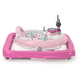 DISNEY BABY -MINNIE-Trotteur bébé fille évolutif et pliable 2-en-1  Avec jouet d'éveil amovible intégré, Cadeau Noel bébé
