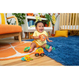BRIGHT STARTS Coffret cadeau naissance bébé, bapteme,  , 0 a 24 mois, 5 jouets O BAll, hochet, voiture, anneau de dentition