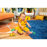 BRIGHT STARTS Coffret cadeau naissance bébé, bapteme,  , 0 a 24 mois, 5 jouets O BAll, hochet, voiture, anneau de dentition