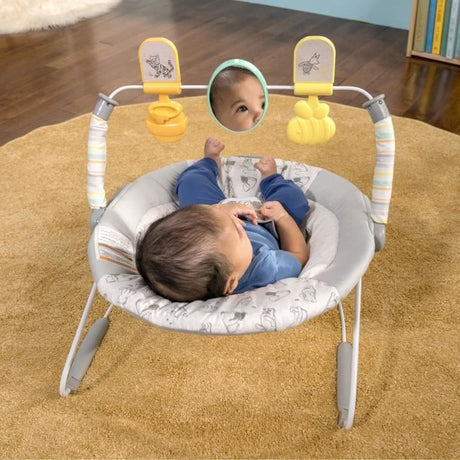 DISNEY BABY - WINNIE-Transat bébé évolutif Arche avec jouets d'éveil amovible - Evolutif de 0 a 6 mois. cadeau bébé