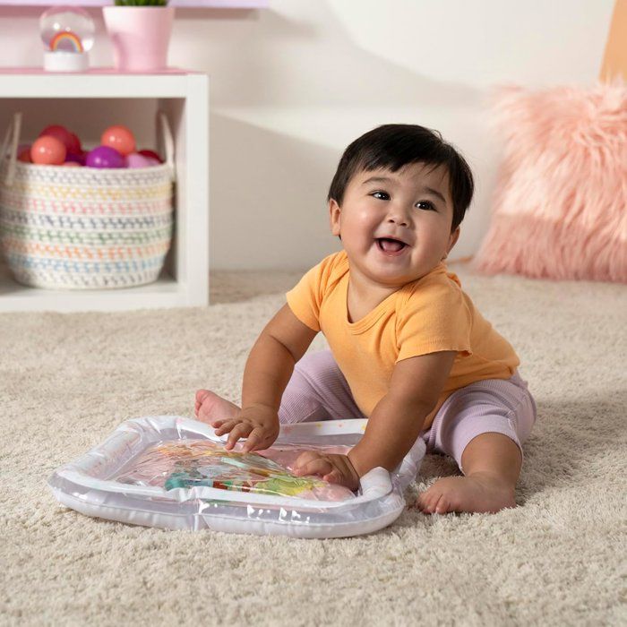 DISNEY BABY PRINCESSES Tapis d'eau bébé - Jeu sensoriel d'éveil, Gonflable, Des la naissance,  Facile a nettoyer, cadeau bébé