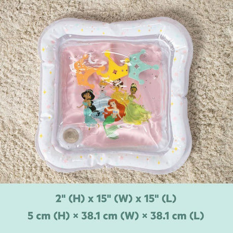 DISNEY BABY PRINCESSES Tapis d'eau bébé - Jeu sensoriel d'éveil, Gonflable, Des la naissance,  Facile a nettoyer, cadeau bébé