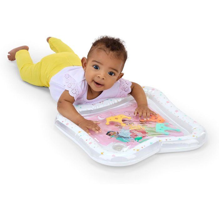 DISNEY BABY PRINCESSES Tapis d'eau bébé - Jeu sensoriel d'éveil, Gonflable, Des la naissance,  Facile a nettoyer, cadeau bébé