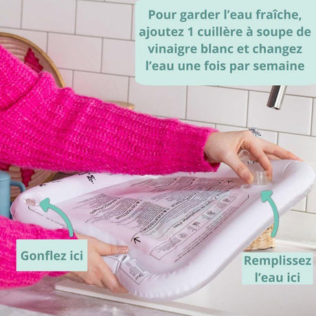DISNEY BABY PRINCESSES Tapis d'eau bébé - Jeu sensoriel d'éveil, Gonflable, Des la naissance,  Facile a nettoyer, cadeau bébé