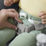 BRIGHT STARS Pop N Dine- Chaise haute pour repas bébé, pliable, nomade, de voyage, Léger, facile a nettoyer, Sac de transport inclus