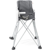 BRIGHT STARS Pop N Dine- Chaise haute pour repas bébé, pliable, nomade, de voyage, Léger, facile a nettoyer, Sac de transport inclus