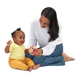 DISNEY BABY- WINNIE- Balle de motricité fine O Ball rouge et jaune 0M+