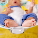 BRIGHT STARS Transat pour bébé - Safari - Arche avec jouets d'éveil amovible dont un miroir bébé, Harnais 3 points