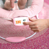 DISNEY BABY -MINNIE-Transat bébé arche avec jouets d'éveil Disney amovible, 8 Mélodies, Vibrations calmantes, Cale tete évolutif
