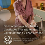 Systeme filtration a eau BRITA - MyPure Slim - Cartouche de rechange - Jusqu'a 1 an d'eau filtrée
