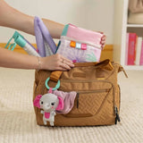 BRIGHT STARTS Tapis de sol éveil bébé évolutif pliable- Jungle Rose- arche avec jouets sensoriels et musicaux, miroir