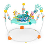 DISNEY BABY -STITCH- Aire d'éveil bébé multi-jouets, siege sauteur a rebonds évolutif, pivotant a 360°  10 jeux interactives Disney