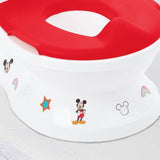 DISNEY BABY - MICKEY- Mini toilette avec réducteur de lunette de toilette inclus, 2 en 1, MySize, Pot amovible facile a nettoyer