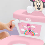 DISNEY BABY - MINNIE- Mini toilette avec réducteur de lunette de toilette inclus, 2 en 1, MySize, Pot amovible facile a nettoyer