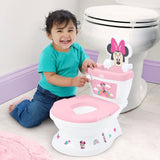 DISNEY BABY - MINNIE- Mini toilette avec réducteur de lunette de toilette inclus, 2 en 1, MySize, Pot amovible facile a nettoyer