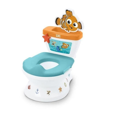 DISNEY BABY - NEMO- Mini toilette avec réducteur de lunette de toilette inclus, 2 en 1, MySize, Pot amovible facile a nettoyer
