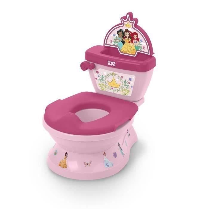 DISNEY BABY - PRINCESSES- Mini toilette avec réducteur de lunette de toilette inclus, 2 en 1, MySize, Pot amovible facile a nettoyer