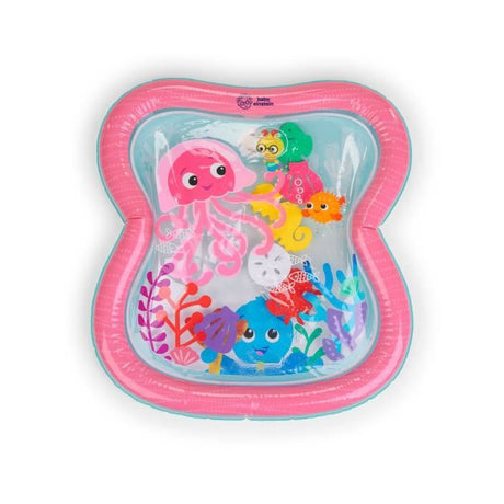 BABY EINSTEIN - JANET - Grand tapis d'eau pour bébé fille, jeu sensoriel et d'éveil?, gonflable, facile a nettoyer, pliable, 0M+